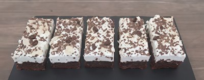Брауни с кофейным маршмеллоу