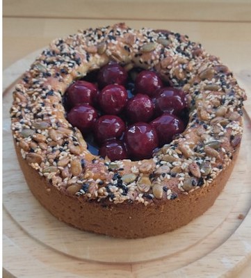 Пирог вишневый