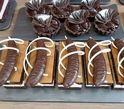 Пирожное шоколад-банан Пирожное шоколад-банан