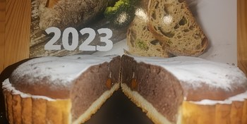 Шоколадная шарлотка с тыквой