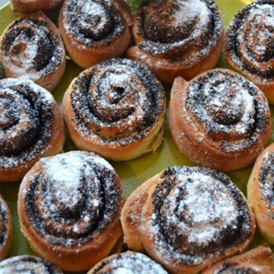 Улитка с маком